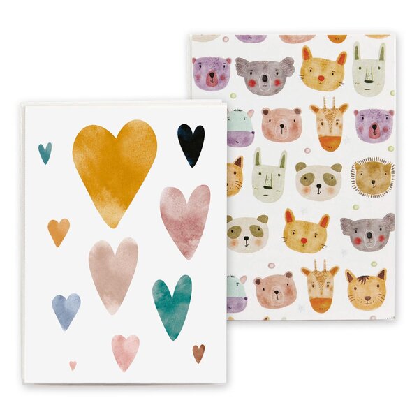 goldbuch Einsteckalbum im Display 32 Fotos 10x15 cm Aquarellio sortiert 