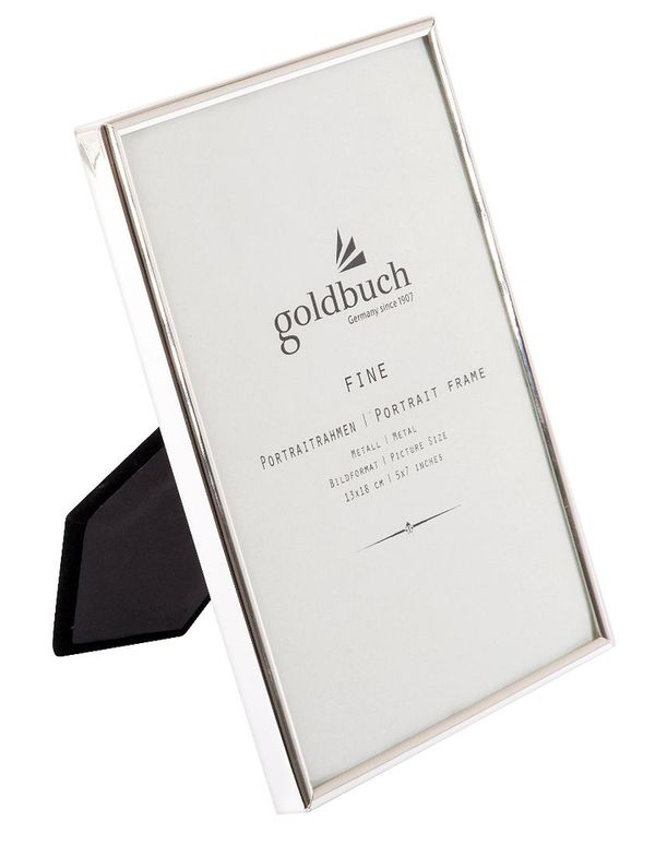 goldbuch Fine Portraitrahmen Metall 13x18  silber