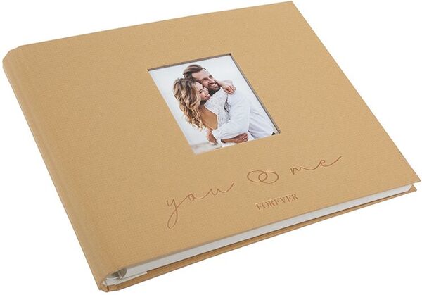 goldbuch Foto-Gästebuch mit verdeckter Spirale you & me FOREVER 