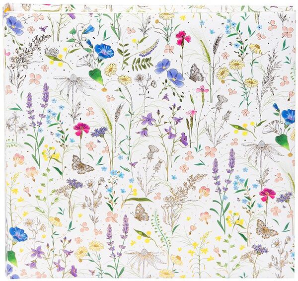 goldbuch Fotoalbum 60 weiße Seiten Summer Meadow  weiß 25x25 cm