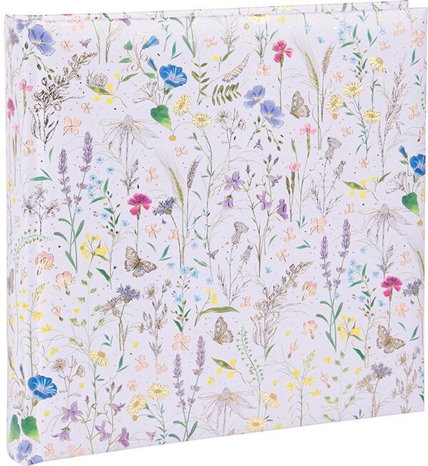 goldbuch Fotoalbum 60 weiße Seiten Summer Meadow  lilac 25x25 cm