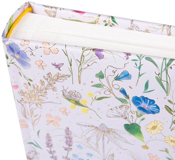 goldbuch Fotoalbum 60 weiße Seiten Summer Meadow  lilac 25x25 cm