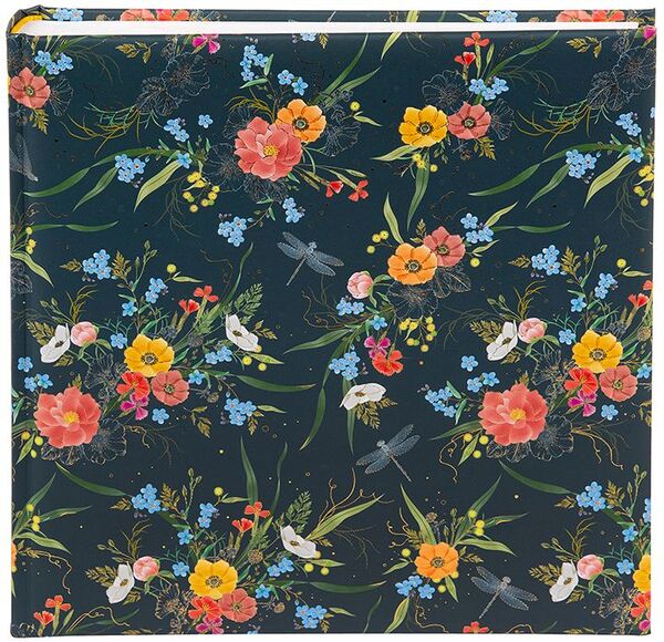 goldbuch Fotoalbum 25x25 cm 60 Seiten weiß Verano  dark