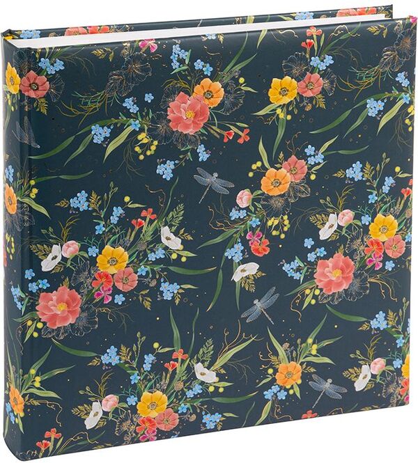 goldbuch Fotoalbum 25x25 cm 60 Seiten weiß Verano  dark