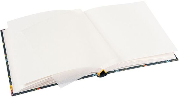 goldbuch Fotoalbum 25x25 cm 60 Seiten weiß Verano  dark