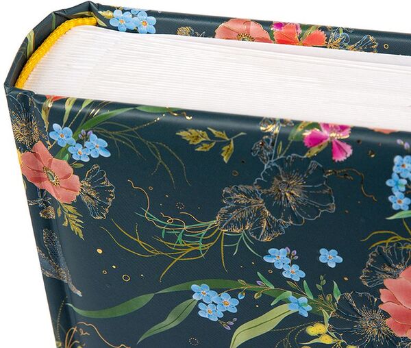 goldbuch Fotoalbum 25x25 cm 60 Seiten weiß Verano  dark