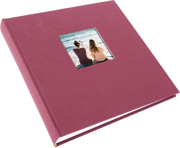 goldbuch Fotoalbum Bella Vista 25x25 60 weiße Seiten  fuchsia