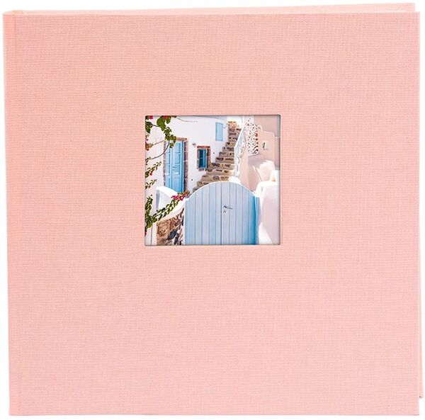 goldbuch Fotoalbum Bella Vista 25x25 60 weiße Seiten  rose