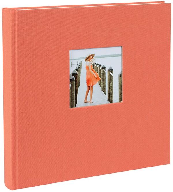 goldbuch Fotoalbum Bella Vista 25x25 60 weiße Seiten  lachs