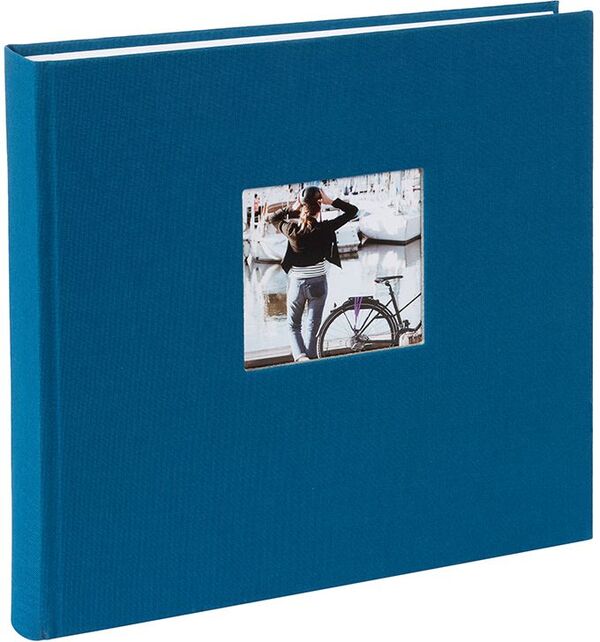 goldbuch Fotoalbum Bella Vista 25x25 60 weiße Seiten  petrol