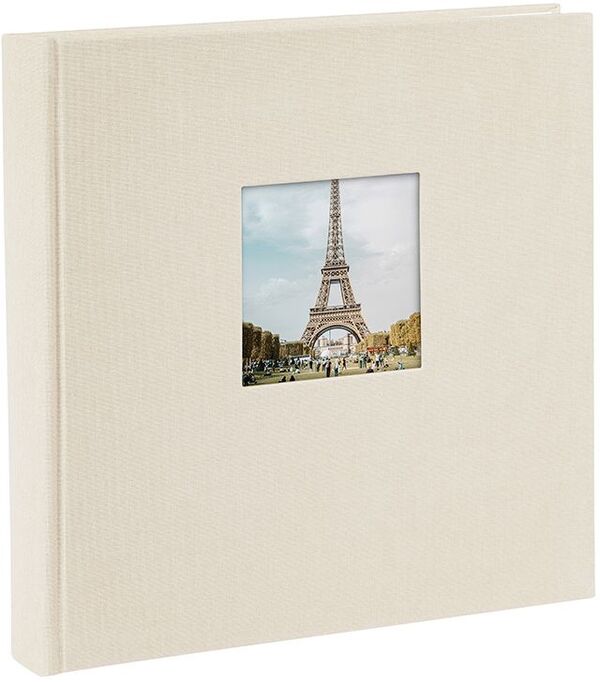 goldbuch Fotoalbum Bella Vista 25x25 60 weiße Seiten  sandgrau