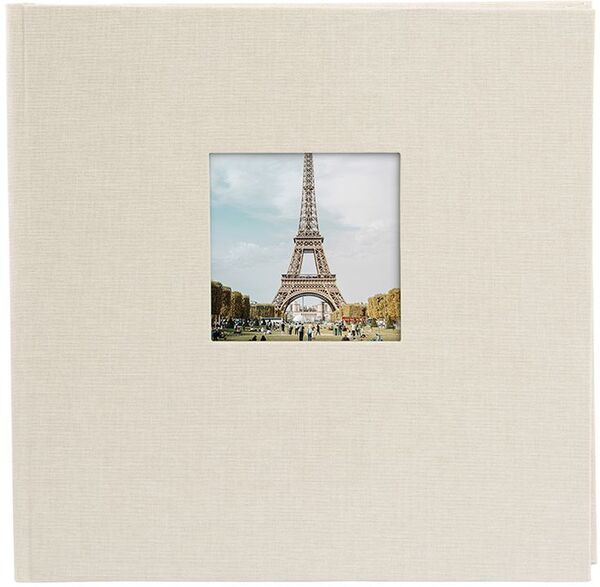 goldbuch Fotoalbum Bella Vista 25x25 60 weiße Seiten  sandgrau