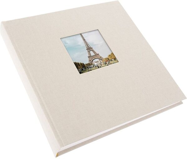 goldbuch Fotoalbum Bella Vista 25x25 60 weiße Seiten  sandgrau