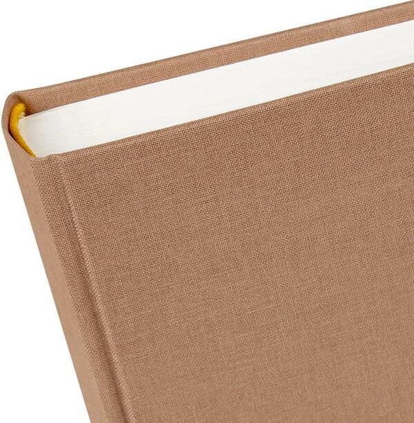 goldbuch Fotoalbum Bella Vista 25x25 60 weiße Seiten  haselnuss