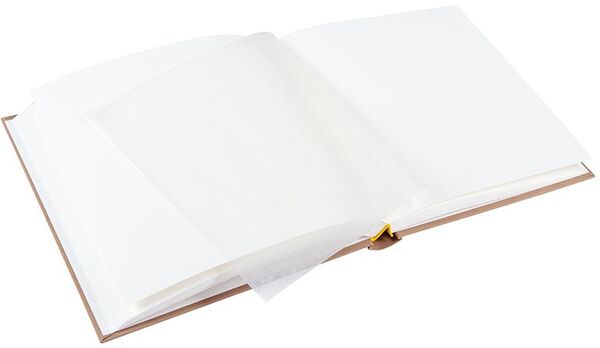 goldbuch Fotoalbum Bella Vista 25x25 60 weiße Seiten  haselnuss