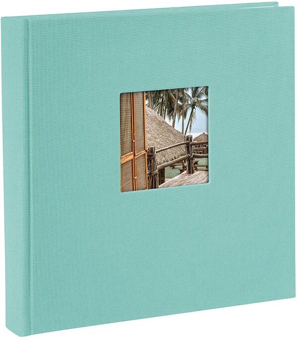 goldbuch Fotoalbum Bella Vista 25x25 60 weiße Seiten  aqua