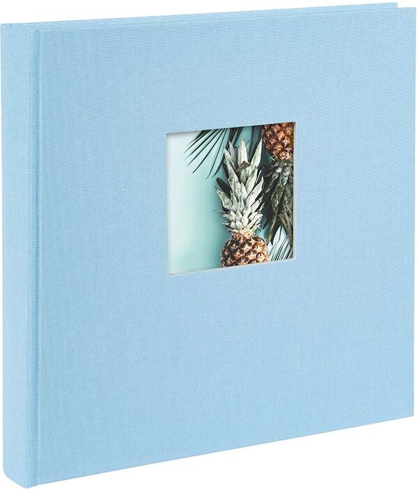 goldbuch Fotoalbum Bella Vista 25x25 60 weiße Seiten  himmelblau