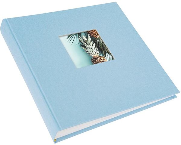 goldbuch Fotoalbum Bella Vista 25x25 60 weiße Seiten  himmelblau