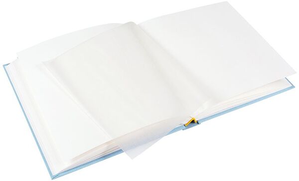 goldbuch Fotoalbum Bella Vista 25x25 60 weiße Seiten  himmelblau