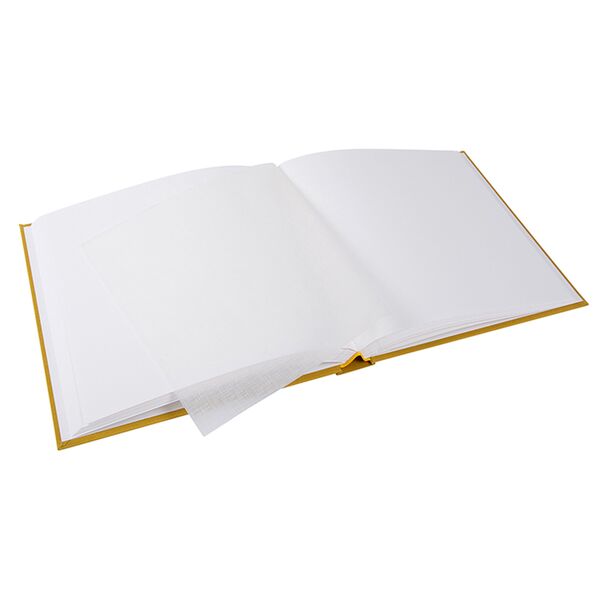 goldbuch Fotoalbum Bella Vista 25x25 60 weiße Seiten  senf