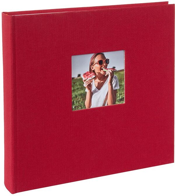 goldbuch Fotoalbum Bella Vista 25x25 60 weiße Seiten  rot