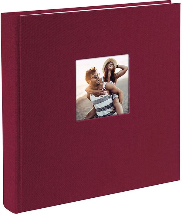goldbuch Fotoalbum Bella Vista 25x25 60 weiße Seiten  bordeaux