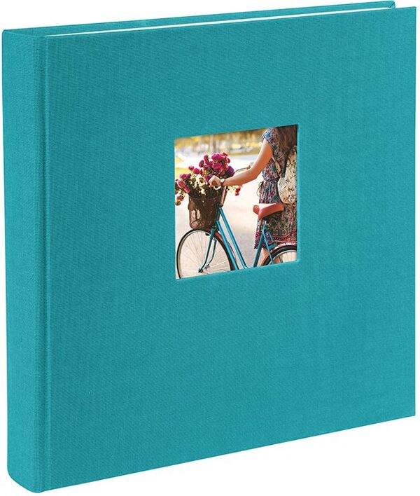 goldbuch Fotoalbum Bella Vista 25x25 60 weiße Seiten  türkis