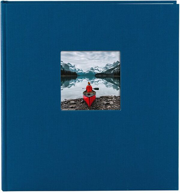 goldbuch Fotoalbum Bella Vista 25x25 60 weiße Seiten  blau