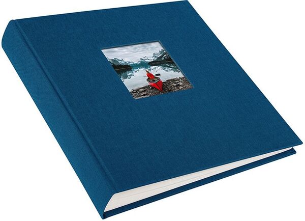 goldbuch Fotoalbum Bella Vista 25x25 60 weiße Seiten  blau