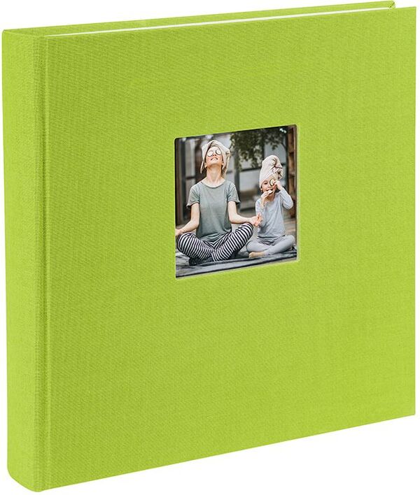 goldbuch Fotoalbum Bella Vista 25x25 60 weiße Seiten  grün
