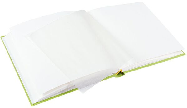 goldbuch Fotoalbum Bella Vista 25x25 60 weiße Seiten  grün