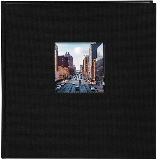 goldbuch Fotoalbum Bella Vista 25x25 60 weiße Seiten  schwarz