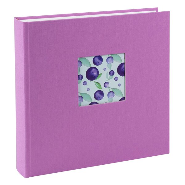 goldbuch Fotoalbum Bella Vista 25x25 60 weiße Seiten  lavender