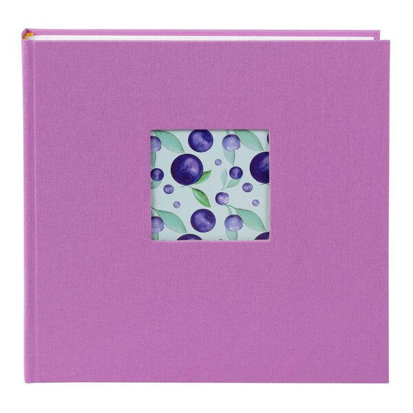 goldbuch Fotoalbum Bella Vista 25x25 60 weiße Seiten  lavender