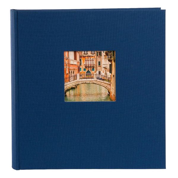 goldbuch Fotoalbum Bella Vista 30x31 100 weiße Seiten  blau