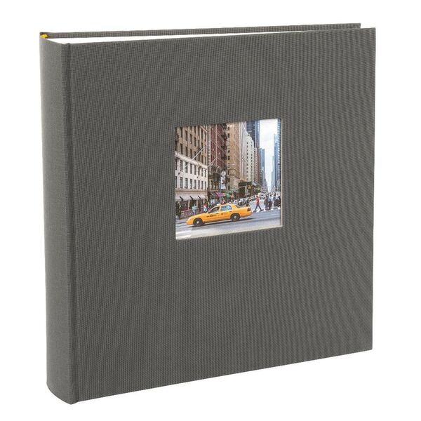 goldbuch Fotoalbum Bella Vista 30x31 100 weiße Seiten  grau