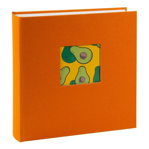 goldbuch Fotoalbum Bella Vista 30x31 100 weiße Seiten  sun orange