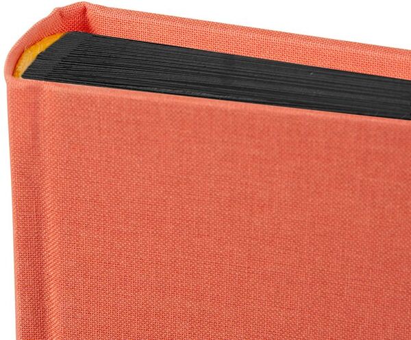 goldbuch Fotoalbum Bella Vista 30x31 60 schwarze Seiten  lachs