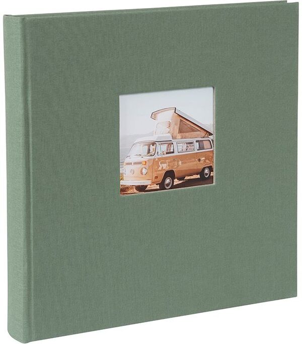 goldbuch Fotoalbum Bella Vista 30x31 60 schwarze Seiten  Artischocke