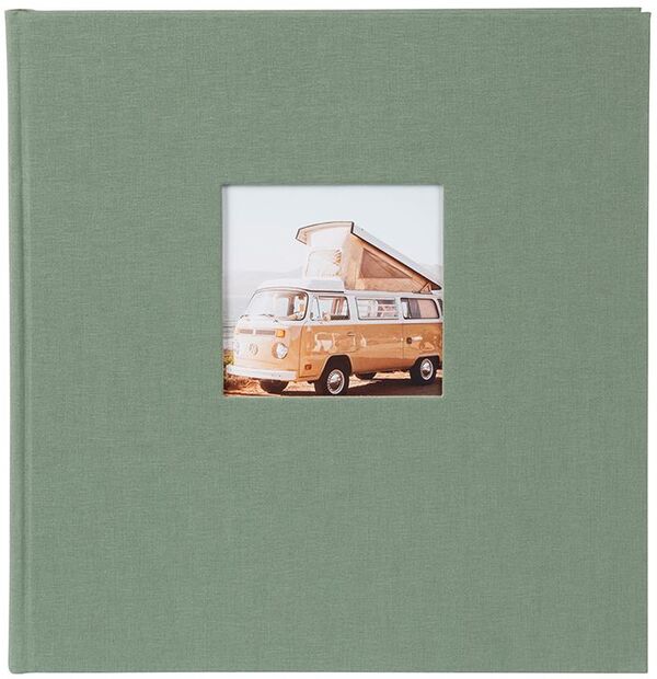 goldbuch Fotoalbum Bella Vista 30x31 60 schwarze Seiten  Artischocke