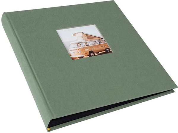 goldbuch Fotoalbum Bella Vista 30x31 60 schwarze Seiten  Artischocke