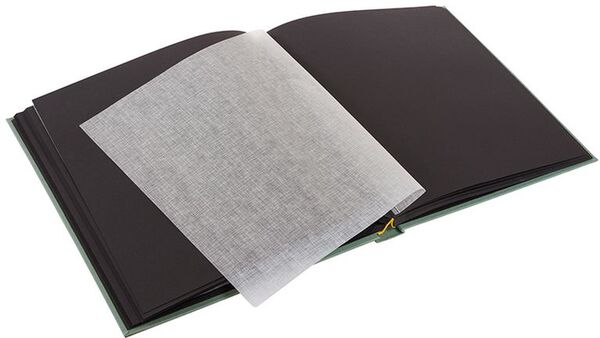 goldbuch Fotoalbum Bella Vista 30x31 60 schwarze Seiten  Artischocke