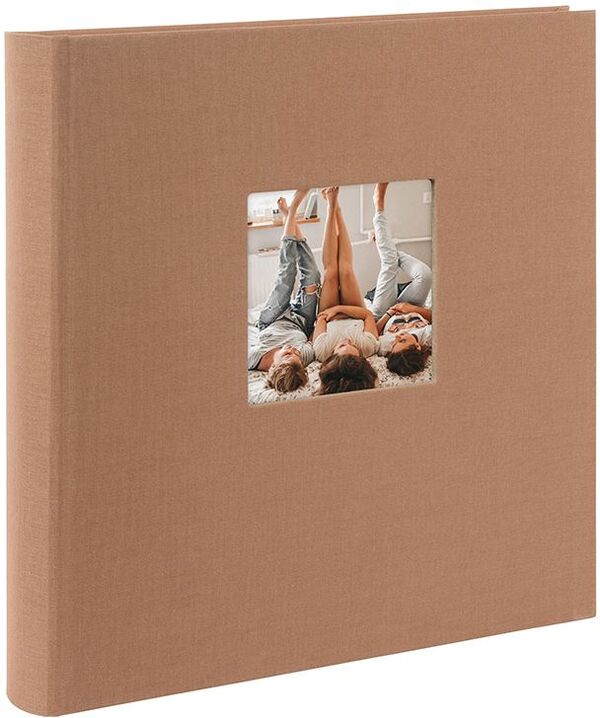 goldbuch Fotoalbum Bella Vista 30x31 60 schwarze Seiten  haselnuss