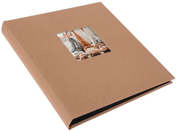 goldbuch Fotoalbum Bella Vista 30x31 60 schwarze Seiten  haselnuss