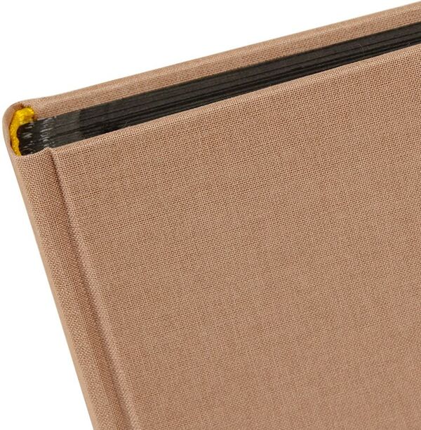 goldbuch Fotoalbum Bella Vista 30x31 60 schwarze Seiten  haselnuss