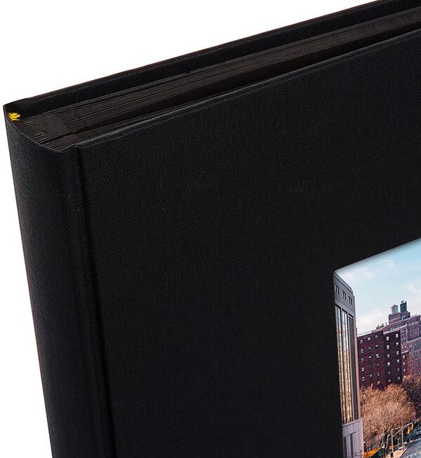 goldbuch Fotoalbum Bella Vista 30x31 60 schwarze Seiten  schwarz