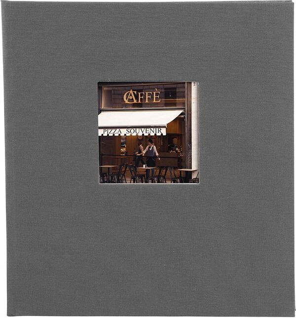 goldbuch Fotoalbum Bella Vista 30x31 60 weiße Seiten  grau
