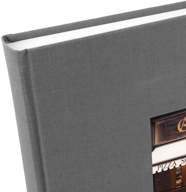 goldbuch Fotoalbum Bella Vista 30x31 60 weiße Seiten  grau