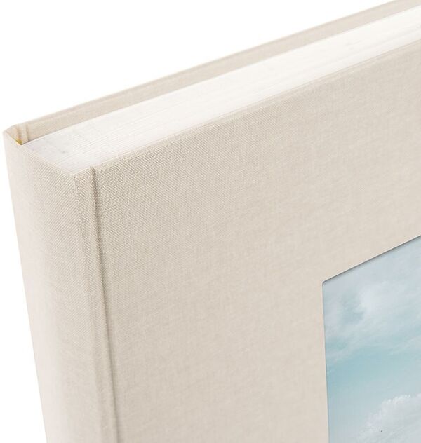goldbuch Fotoalbum Bella Vista 30x31 60 weiße Seiten  Sandgrau