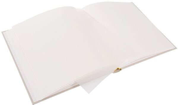 goldbuch Fotoalbum Bella Vista 30x31 60 weiße Seiten  Sandgrau